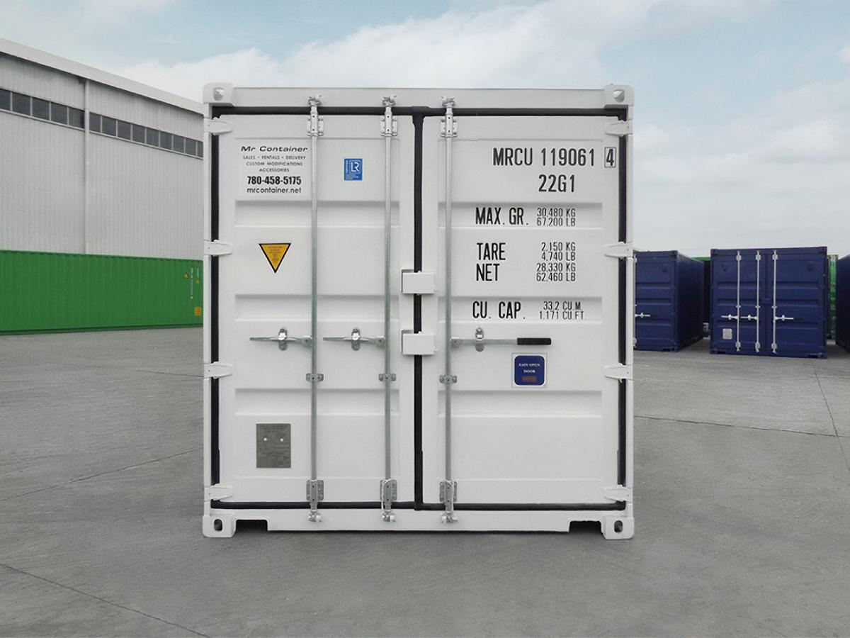 20′ New (1-trip) Shipping Container - Custom Cubes