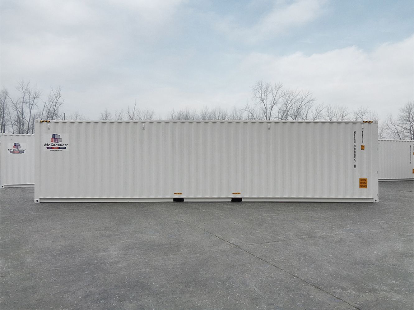 40’HC New (1-trip) Shipping Container - Custom Cubes