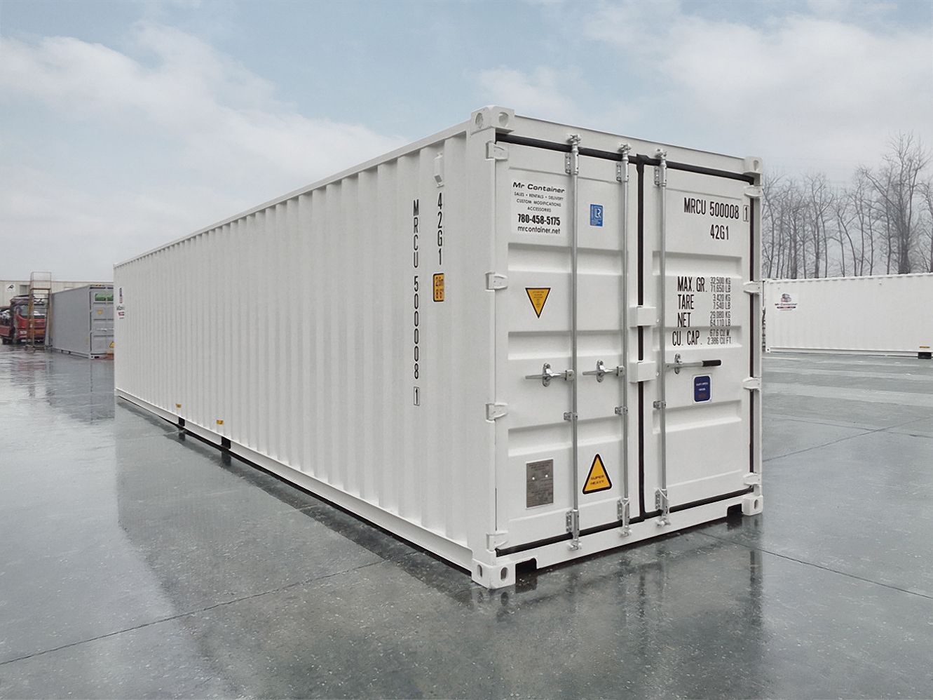 40′ New (1-trip) Shipping Container - Custom Cubes