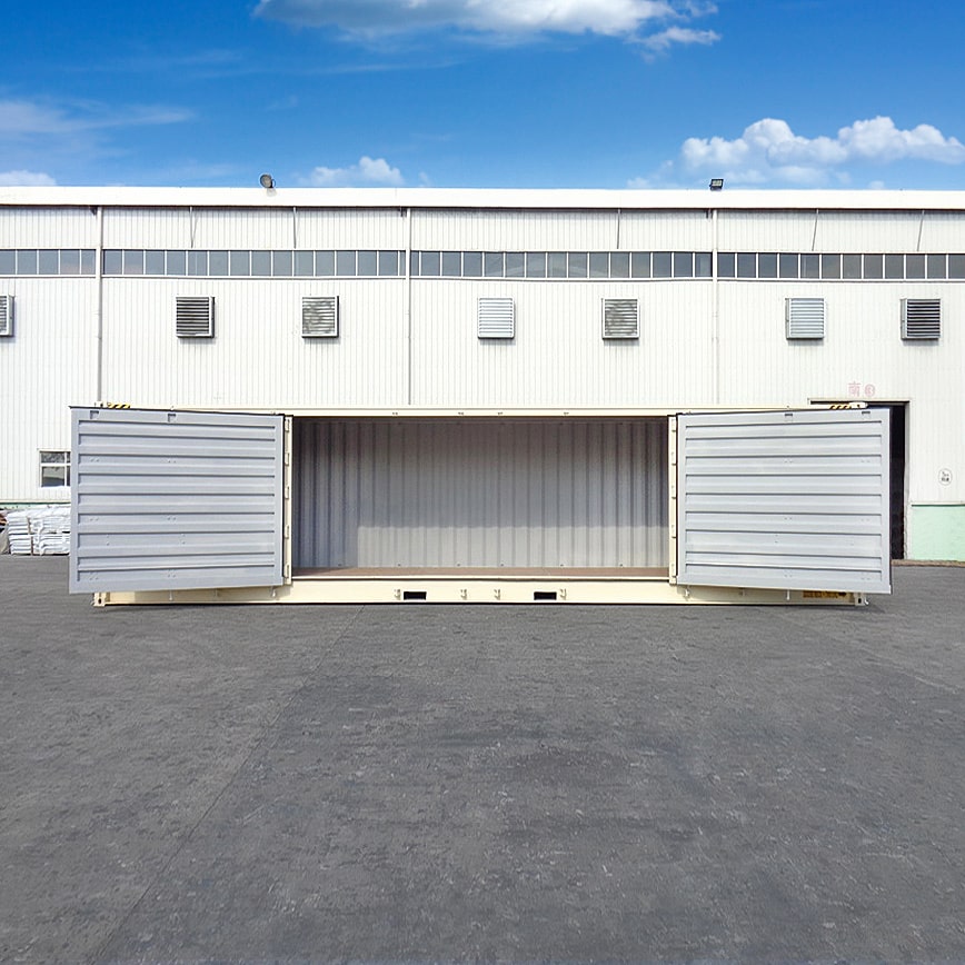 Japan South Korea 20FT Self Storage Container with Roller Shutter