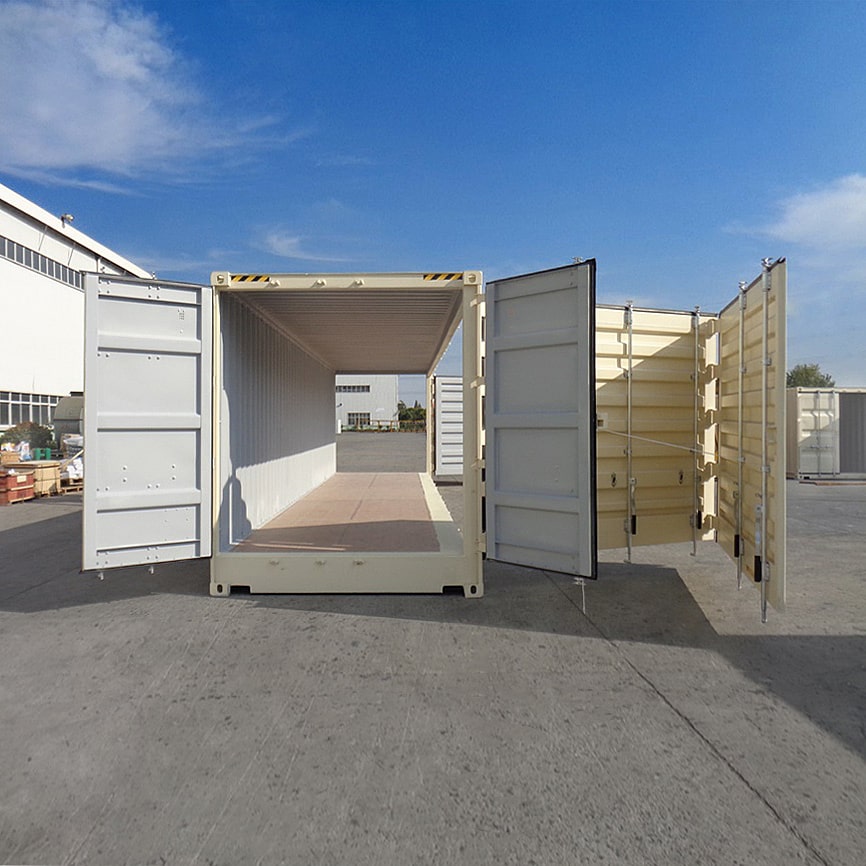 40’HC “Openside” Shipping Container - Custom Cubes