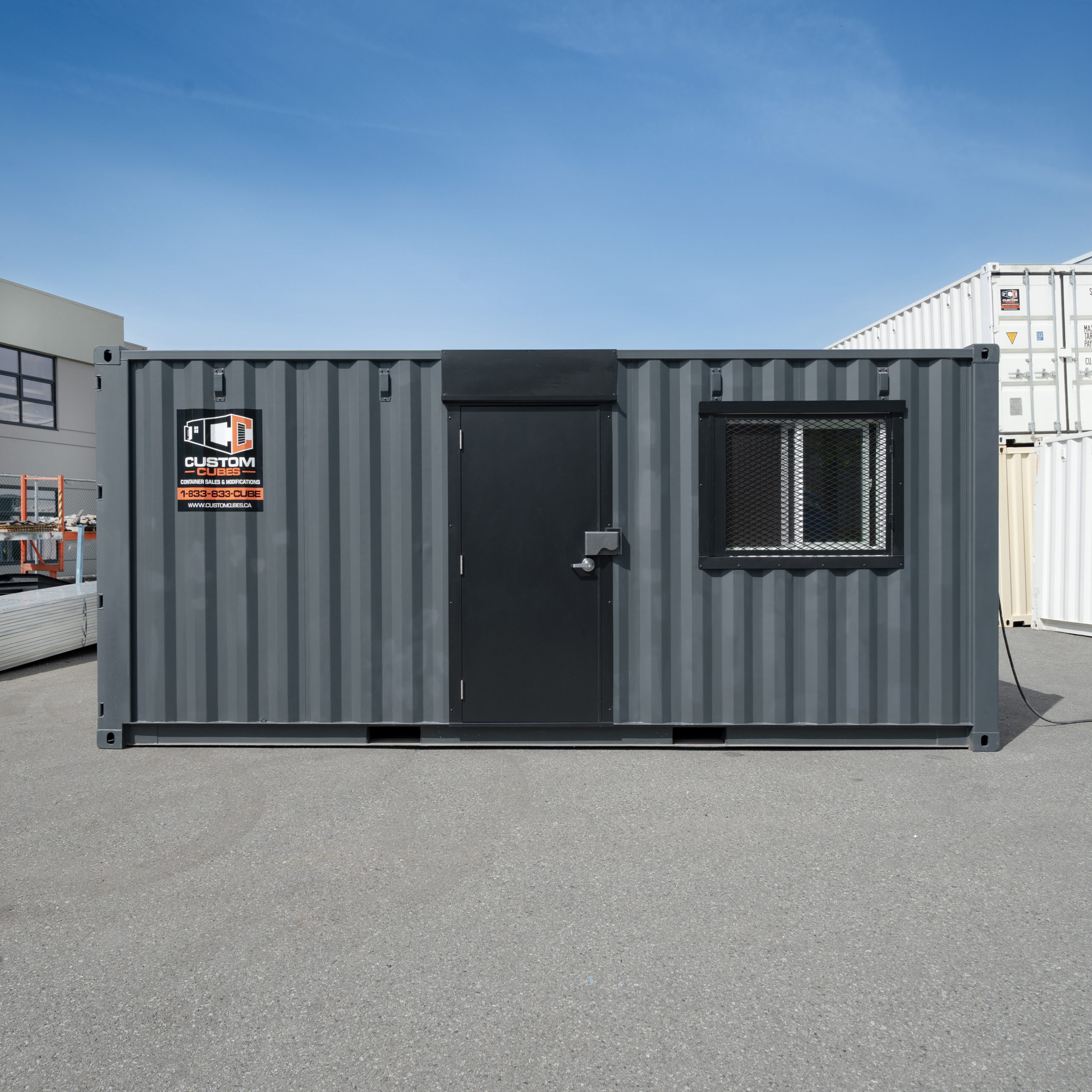 20’ Office CUBE – Wood Finished - Custom Cubes