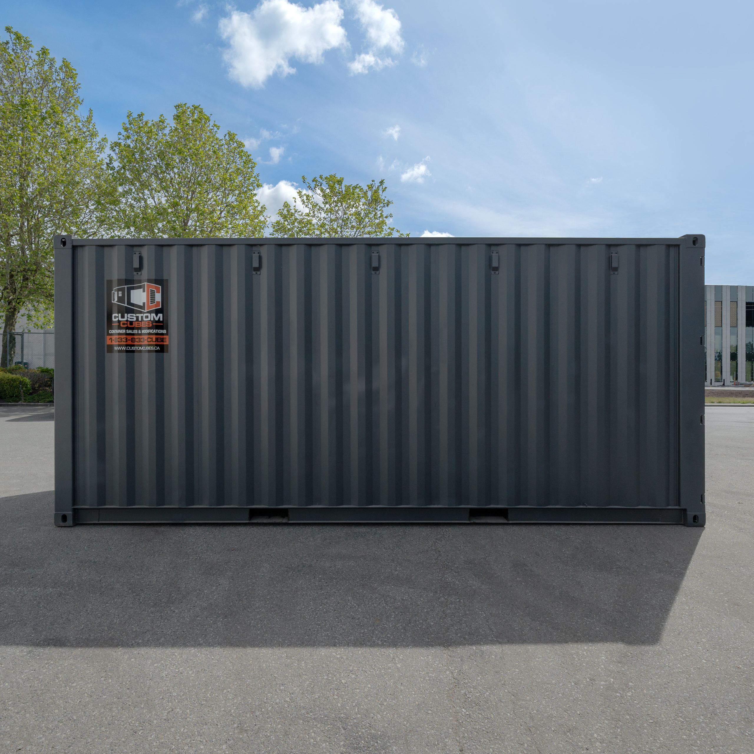 20’ Office CUBE – Wood Finished - Custom Cubes