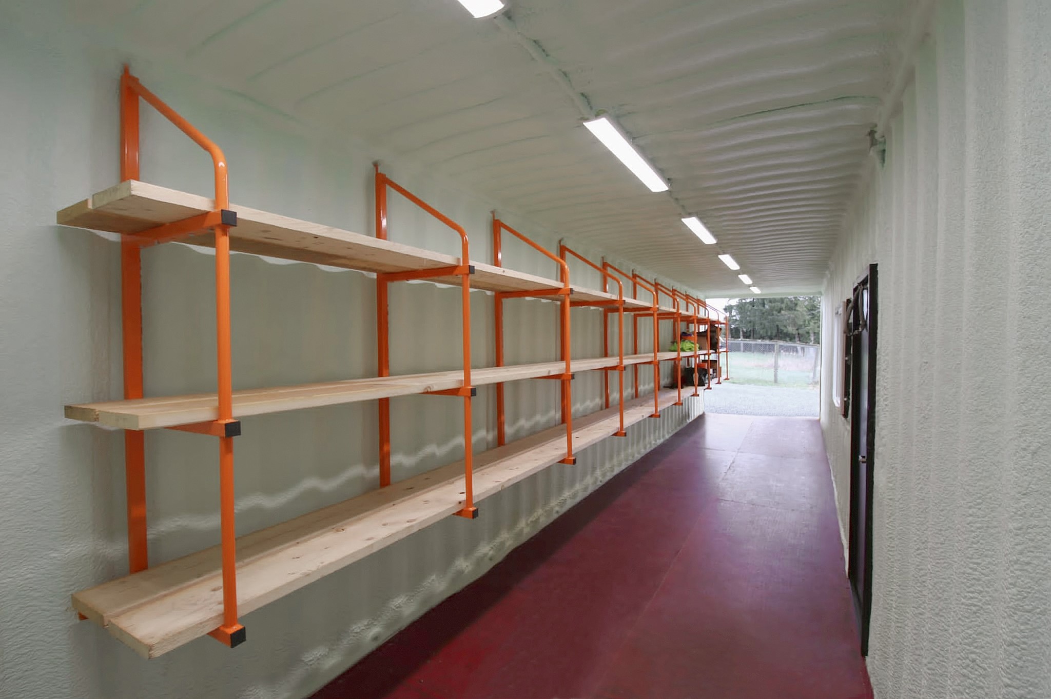 CONTAINER SHELVING