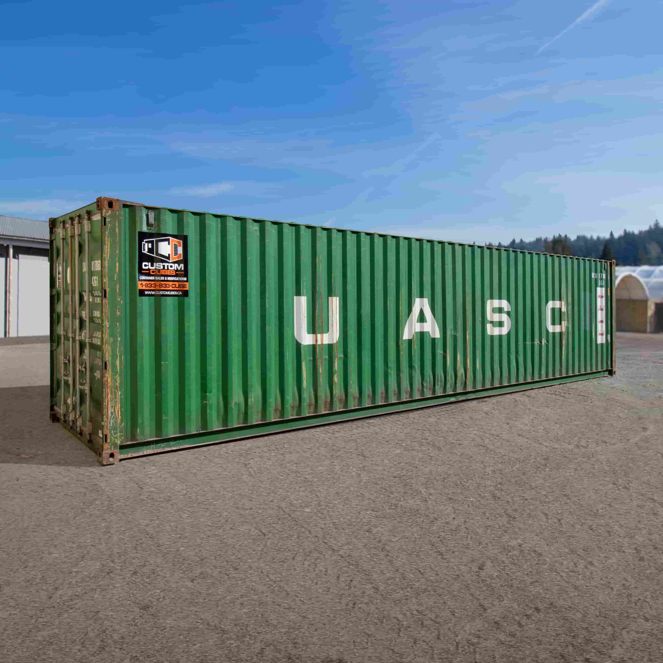 40′ Used Shipping Container - Custom Cubes