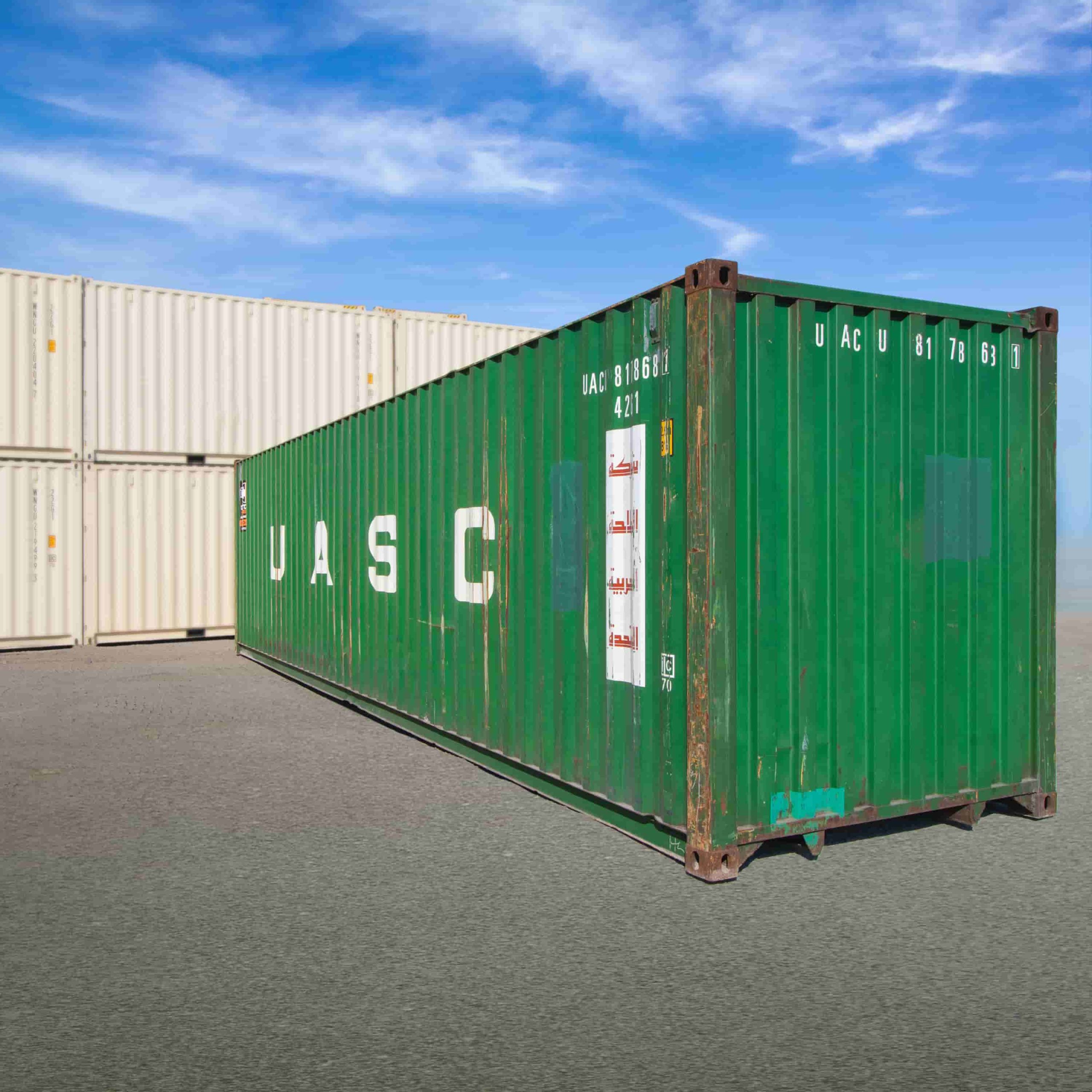 40′ Used Shipping Container - Custom Cubes