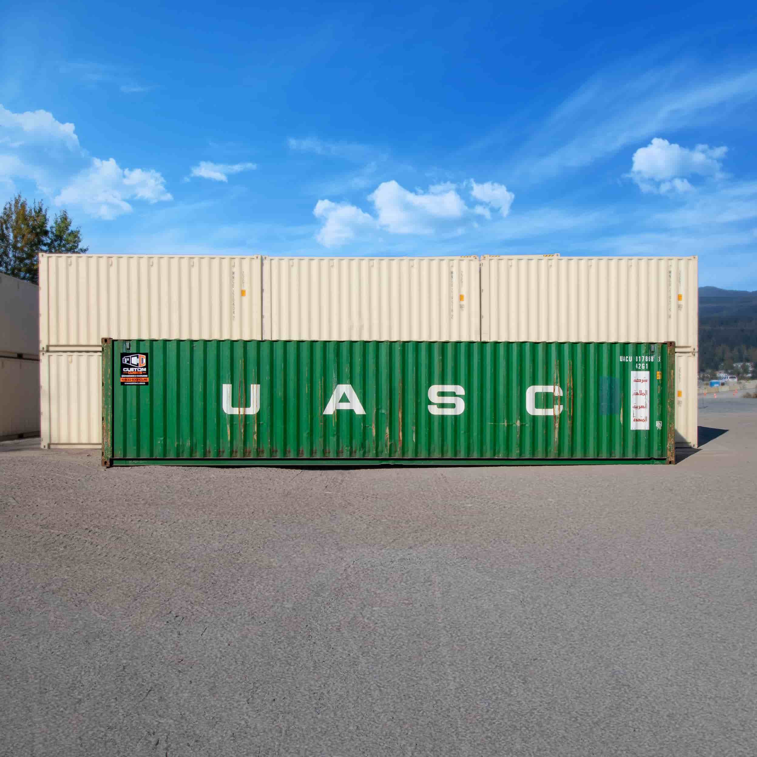 40′ Used Shipping Container - Custom Cubes