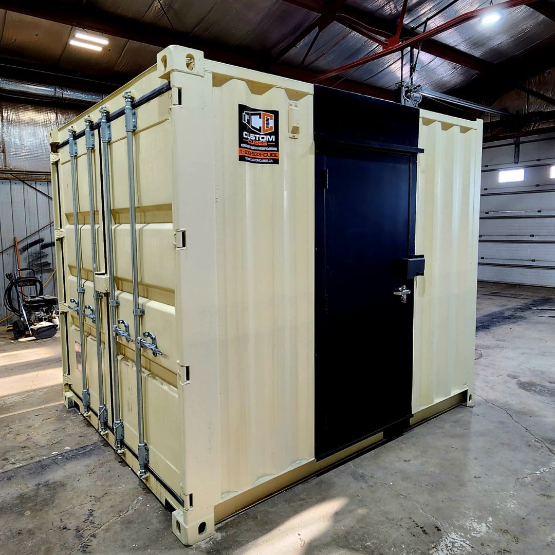 10′ STD (1-Trip) Cut-Down Construction Office - Custom Cubes