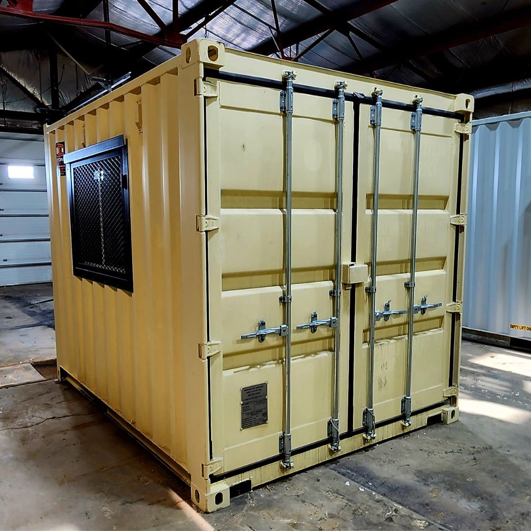 10′ STD (1-Trip) Cut-Down Construction Office - Custom Cubes