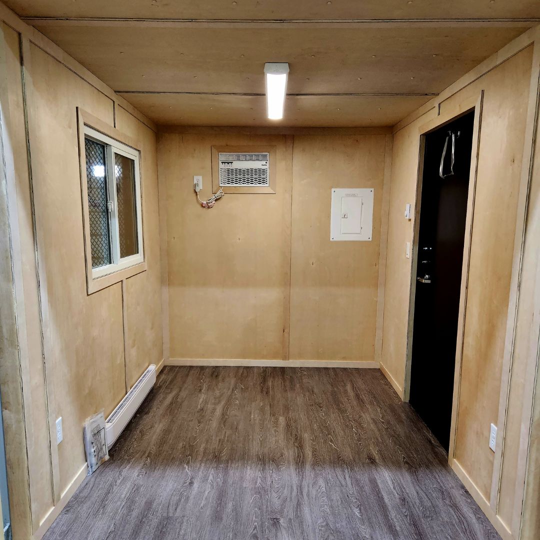 10′ STD (1-Trip) Cut-Down Construction Office - Custom Cubes