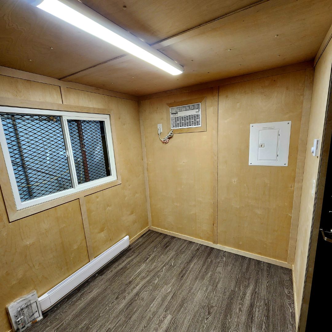 10′ STD (1-Trip) Cut-Down Construction Office - Custom Cubes