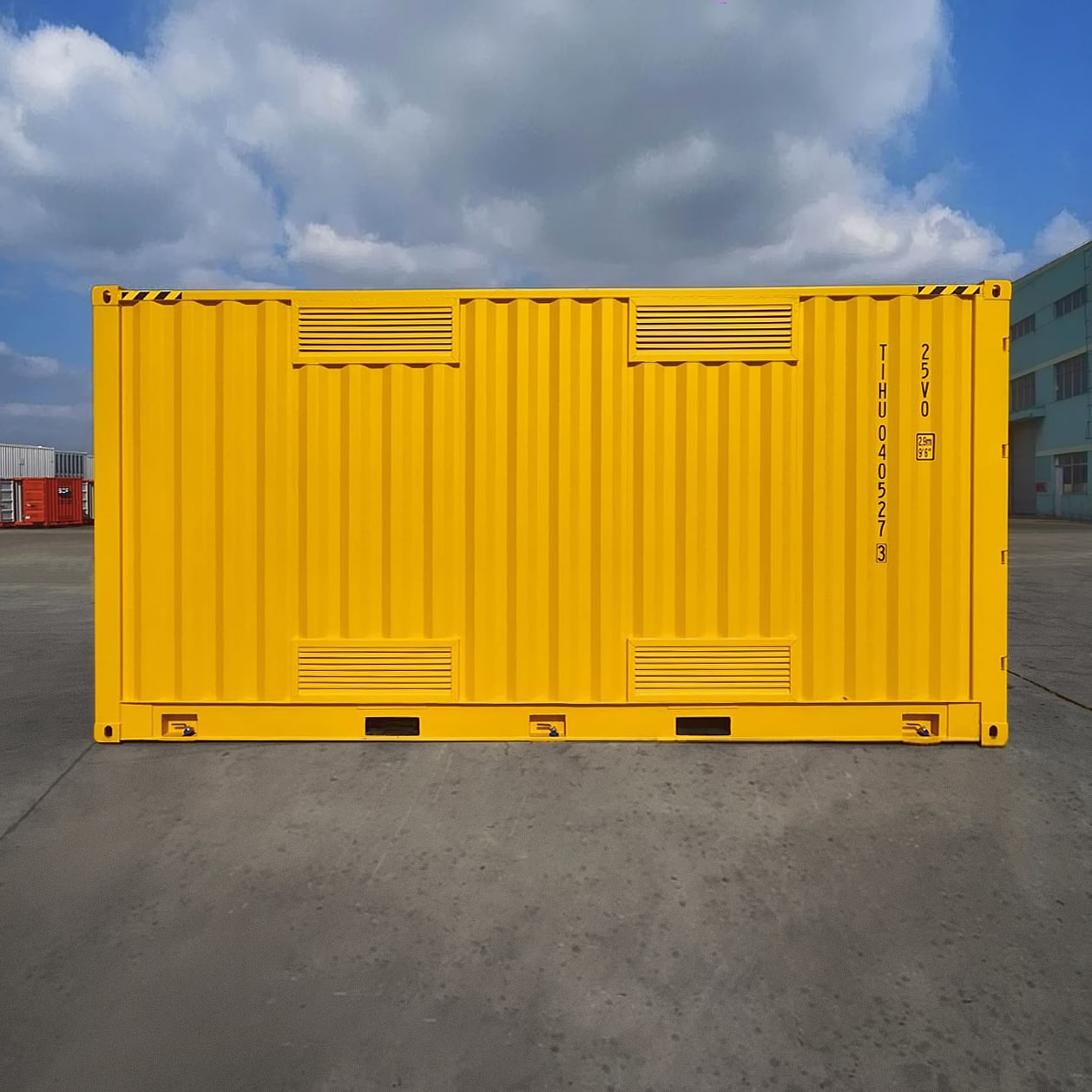 20’HC Openside Dangerous Goods Container - Custom Cubes