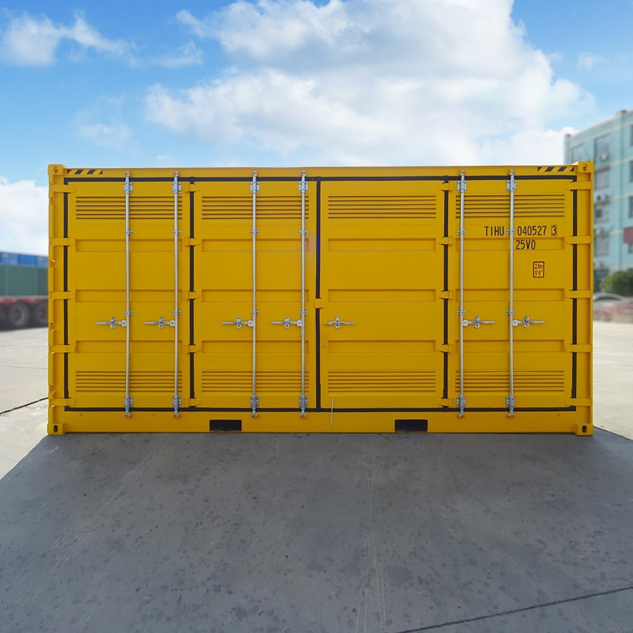 20’HC Openside Dangerous Goods Container - Custom Cubes
