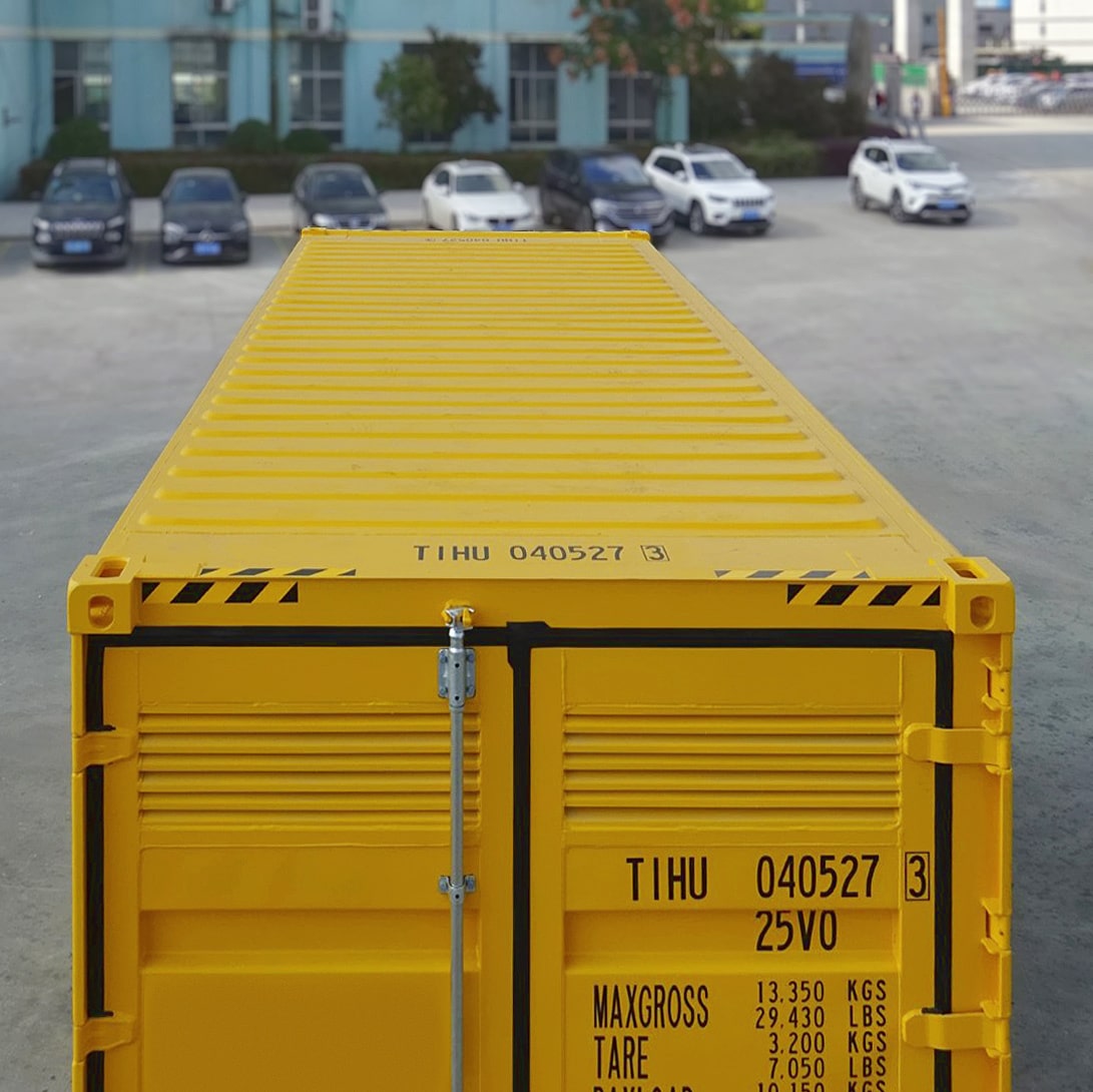 20’HC Openside Dangerous Goods Container - Custom Cubes