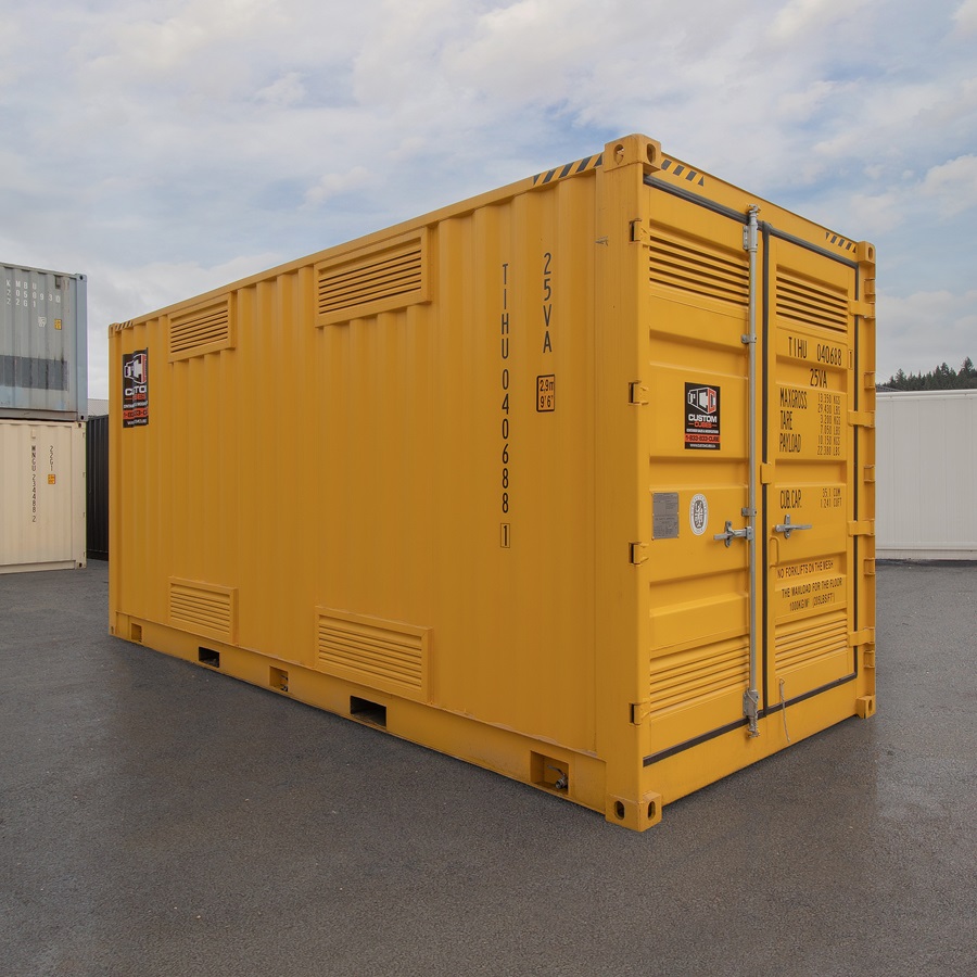 20’HC Openside Dangerous Goods Container - Custom Cubes