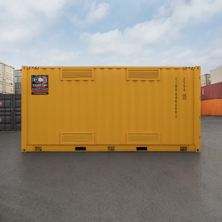 20’HC Openside Dangerous Goods Container - Custom Cubes