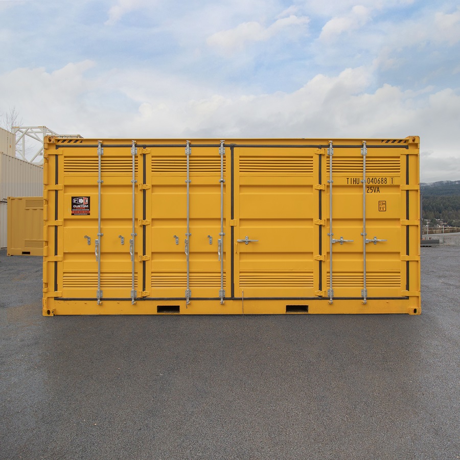 20’HC Openside Dangerous Goods Container - Custom Cubes