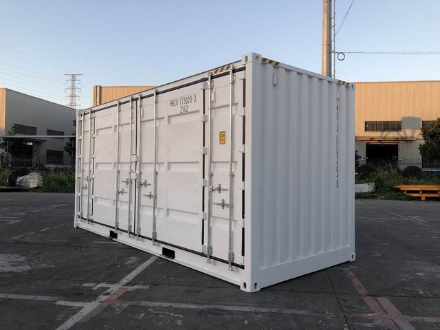 20’HC “Openside” Shipping Container - Custom Cubes
