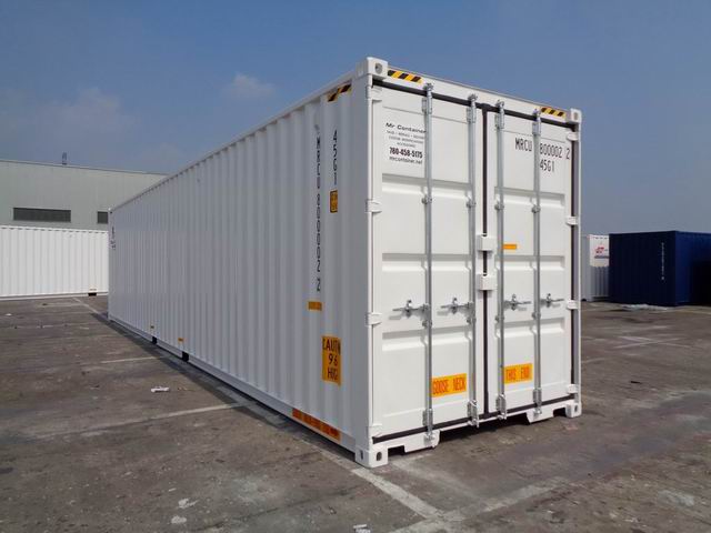 40’HC New “Double Door” (1-trip) Shipping Container - Custom Cubes