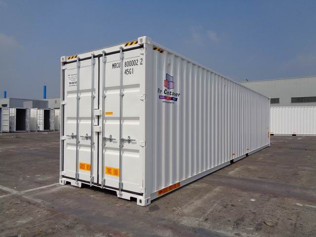 40’HC New “Double Door” (1-trip) Shipping Container - Custom Cubes