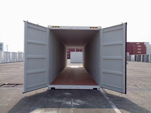 40’HC New “Double Door” (1-trip) Shipping Container - Custom Cubes