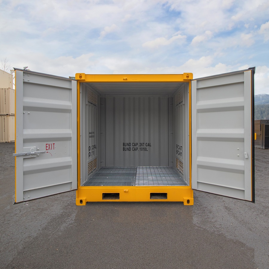 8’HC Dangerous Goods Container - Custom Cubes