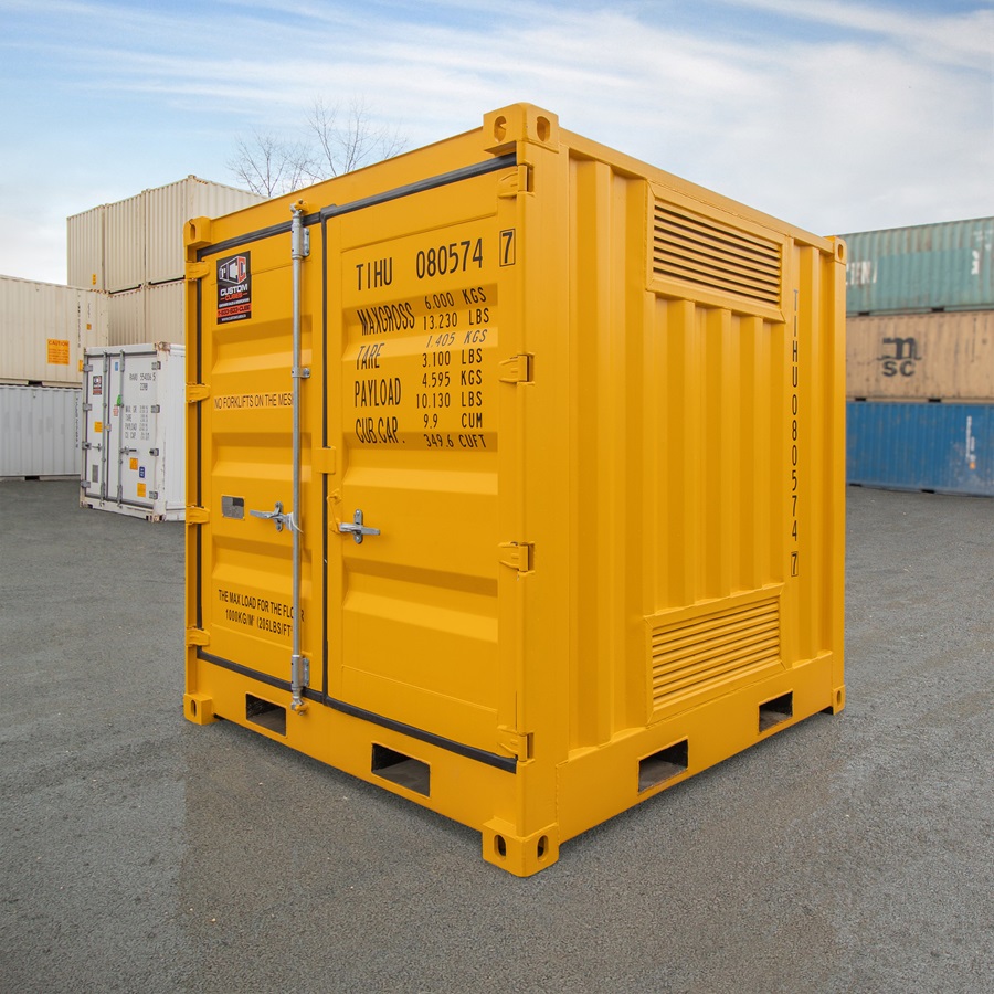 8’HC Dangerous Goods Container - Custom Cubes