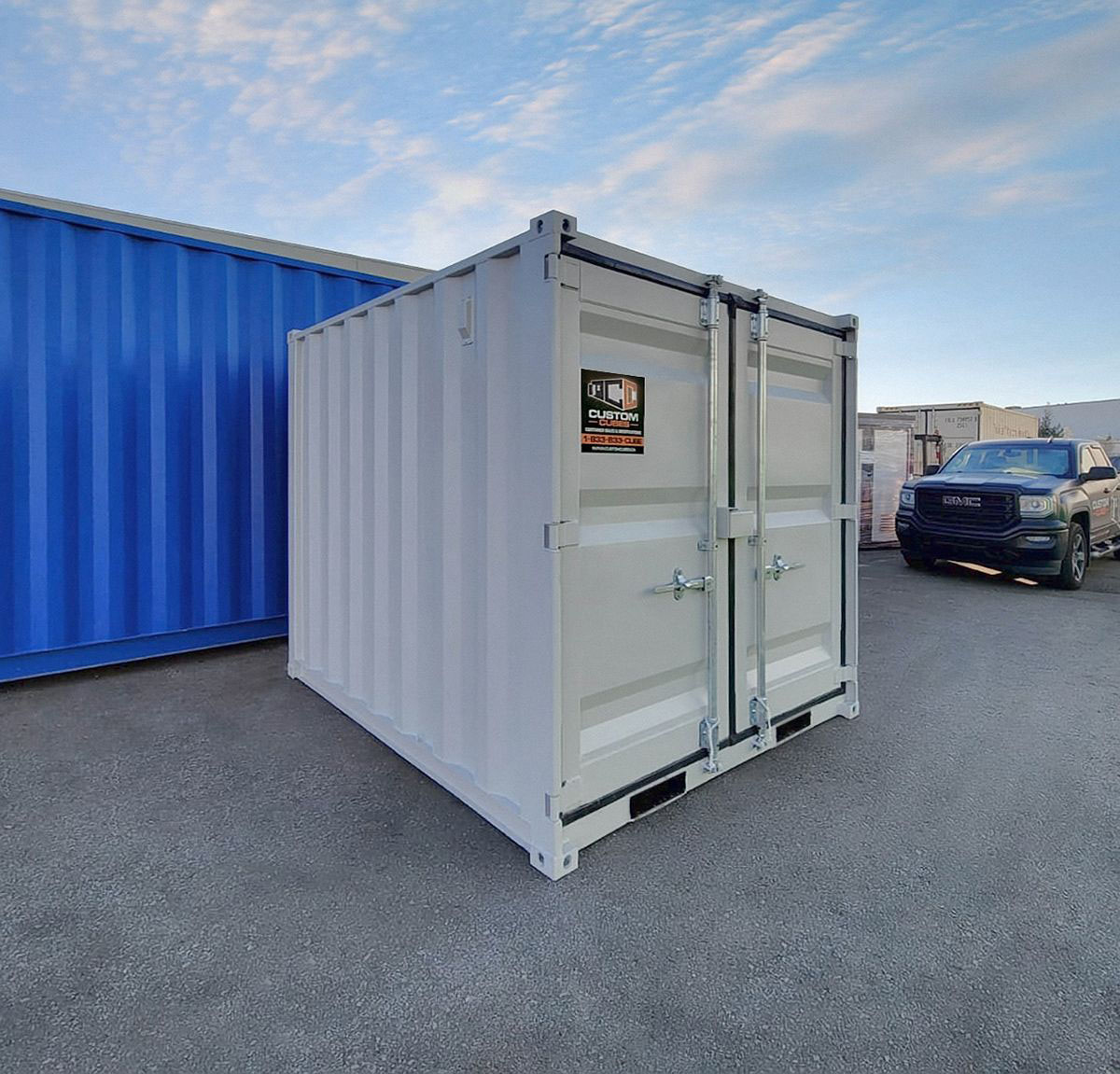 8’ “MINI CUBE” Shipping Container - Custom Cubes