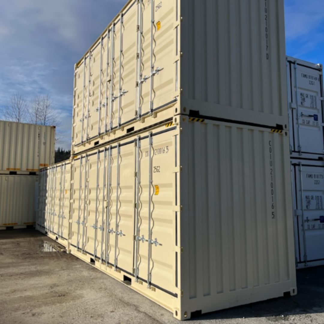 20’HC New “Openside” Shipping Container - Custom Cubes