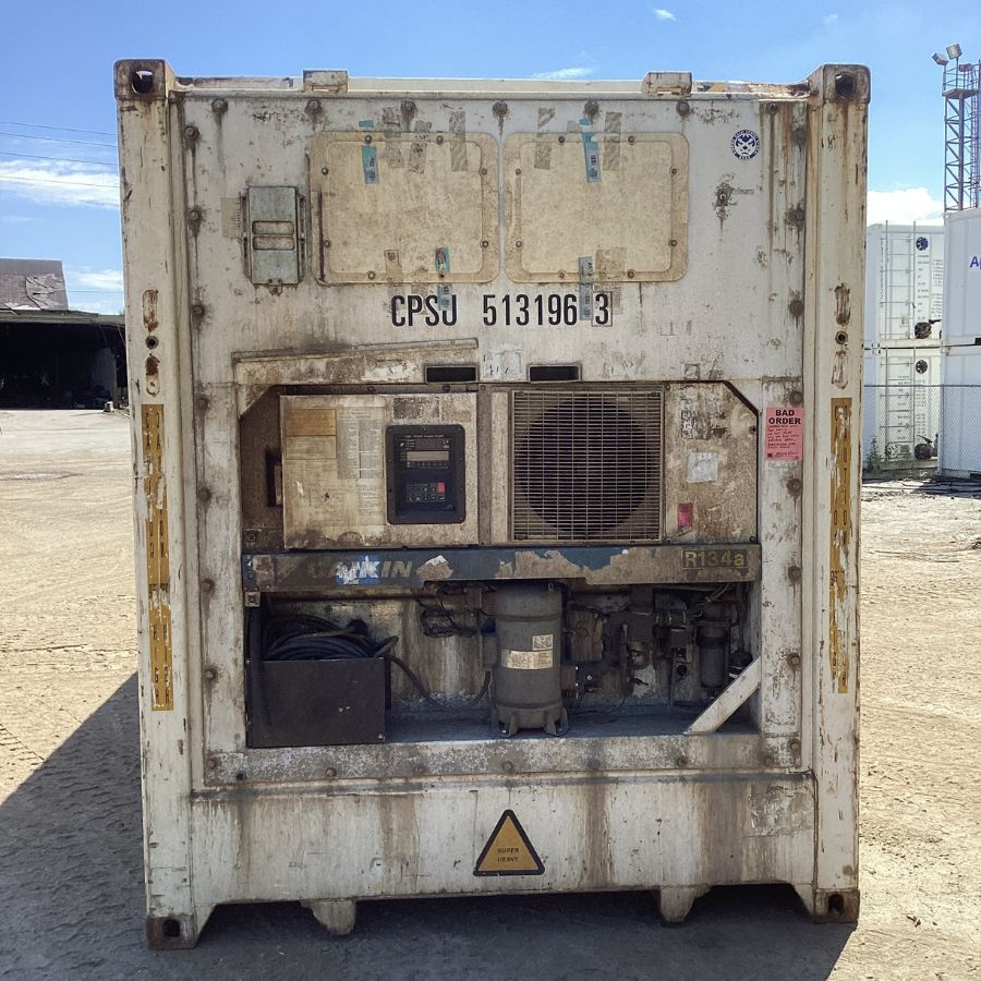 40’HC Non-Working Reefer (DMG) - Custom Cubes