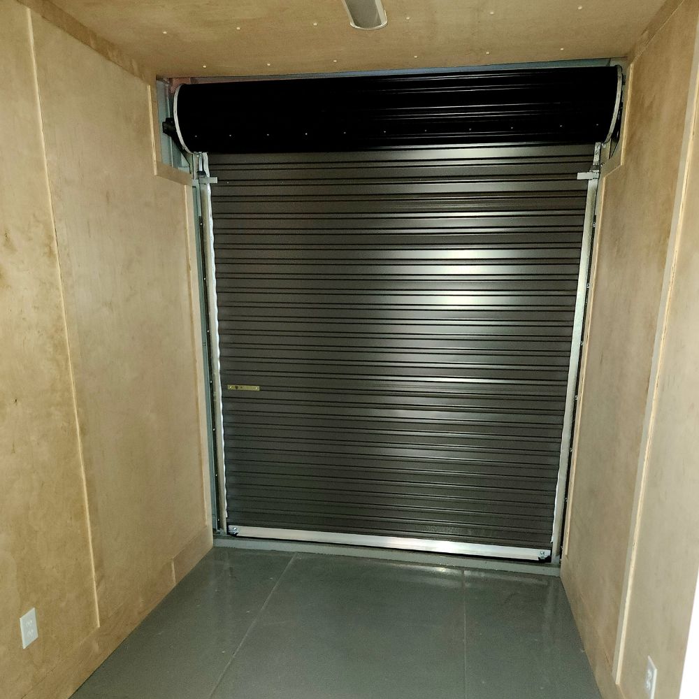 40’HC 1-Trip Container Office with Storage - Custom Cubes