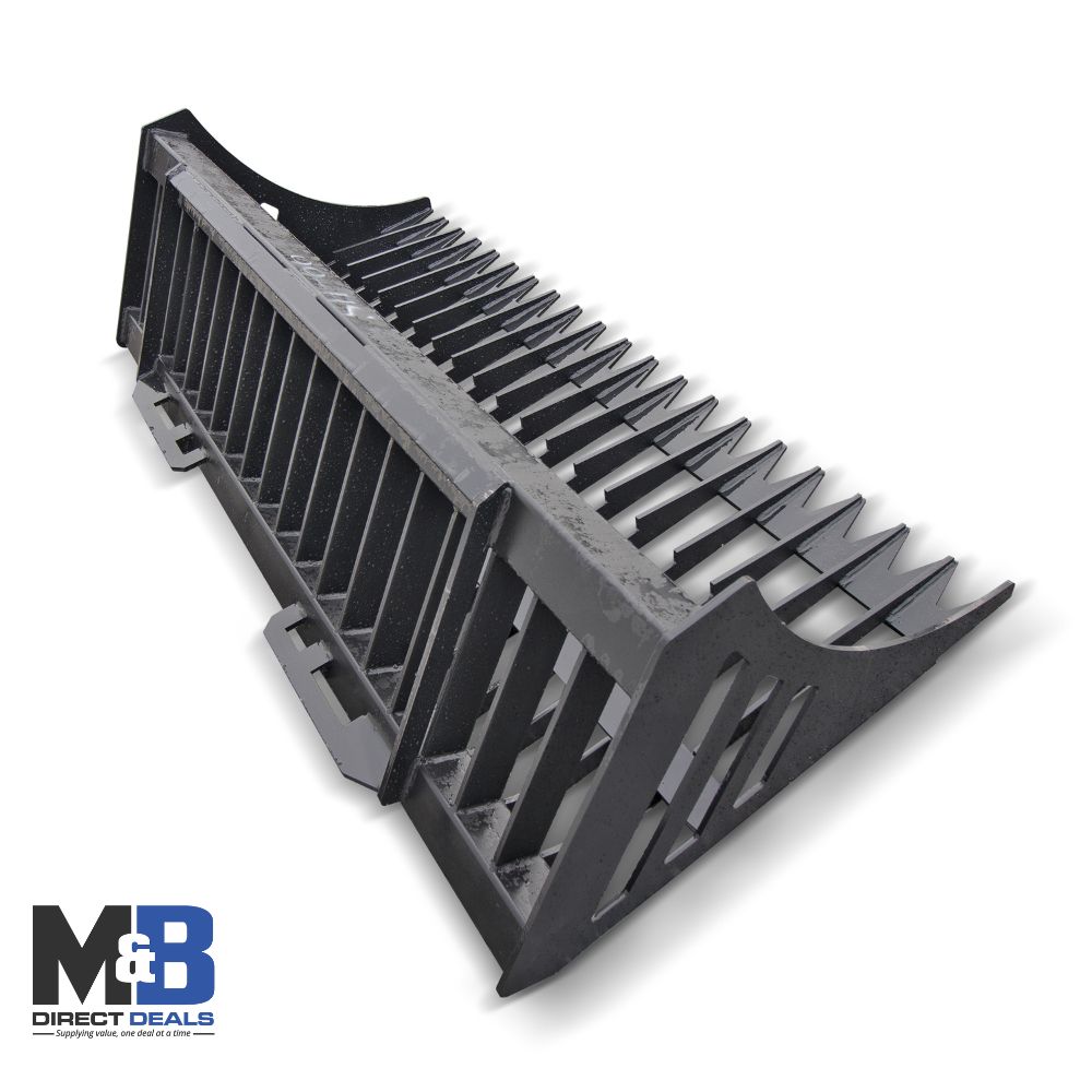 M&B | 66″ Skid Steer Skeleton Bucket - Custom Cubes