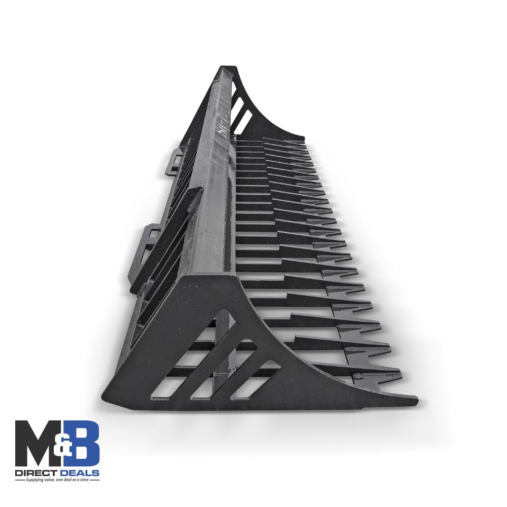 M&B | 72″ Skid Steer Skeleton Bucket - Custom Cubes