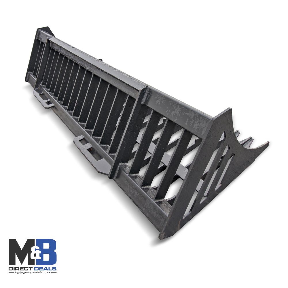 M&B | 72″ Skid Steer Skeleton Bucket - Custom Cubes