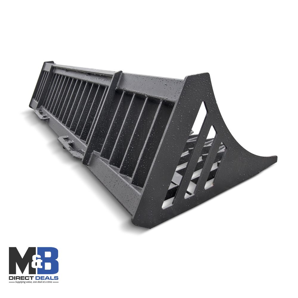 M&B | 78″ Skid Steer Skeleton Bucket - Custom Cubes