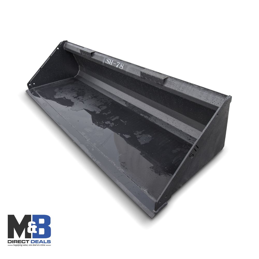 M&B | 78″ Skid Steer Bucket - Custom Cubes