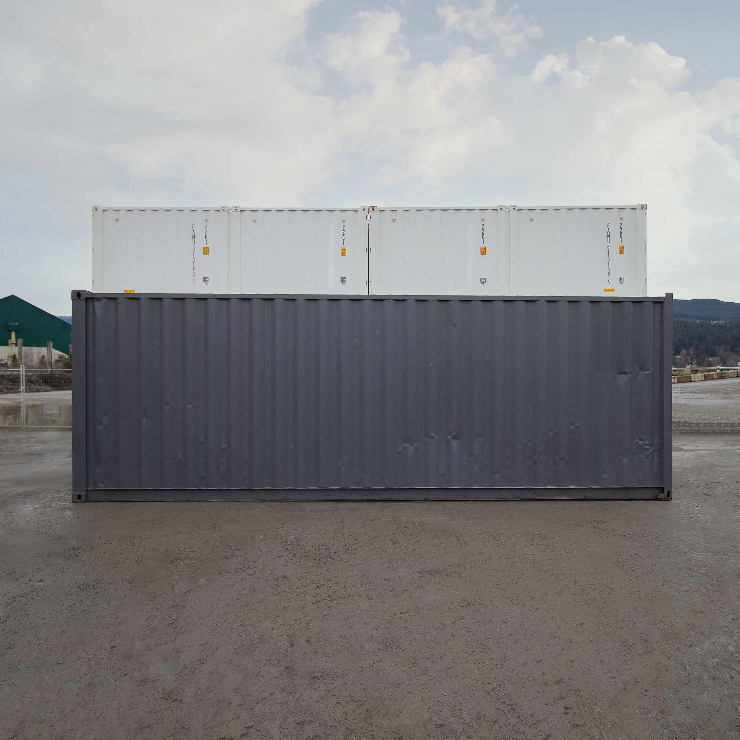 25′ “Cut Down” Used Shipping Container - Custom Cubes