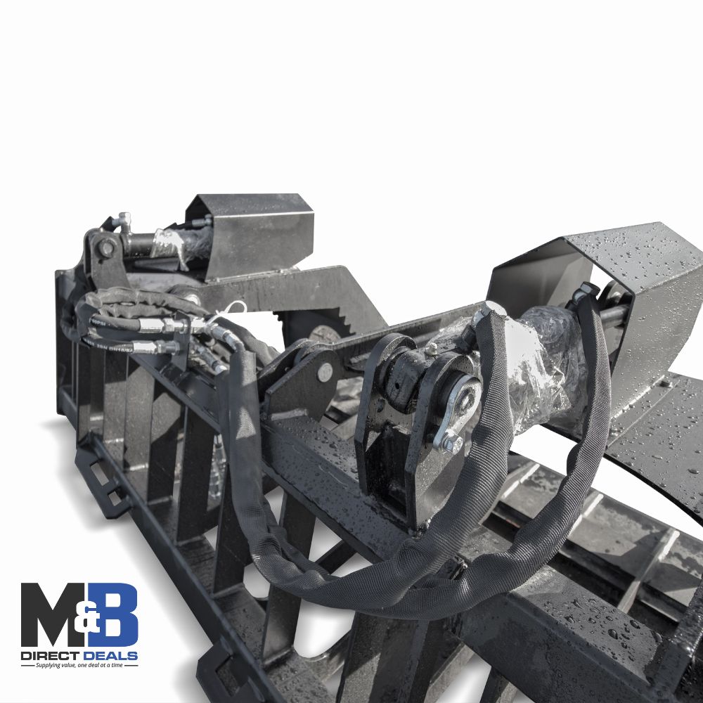 M&B | 72″ Rock Grapple Bucket - Custom Cubes