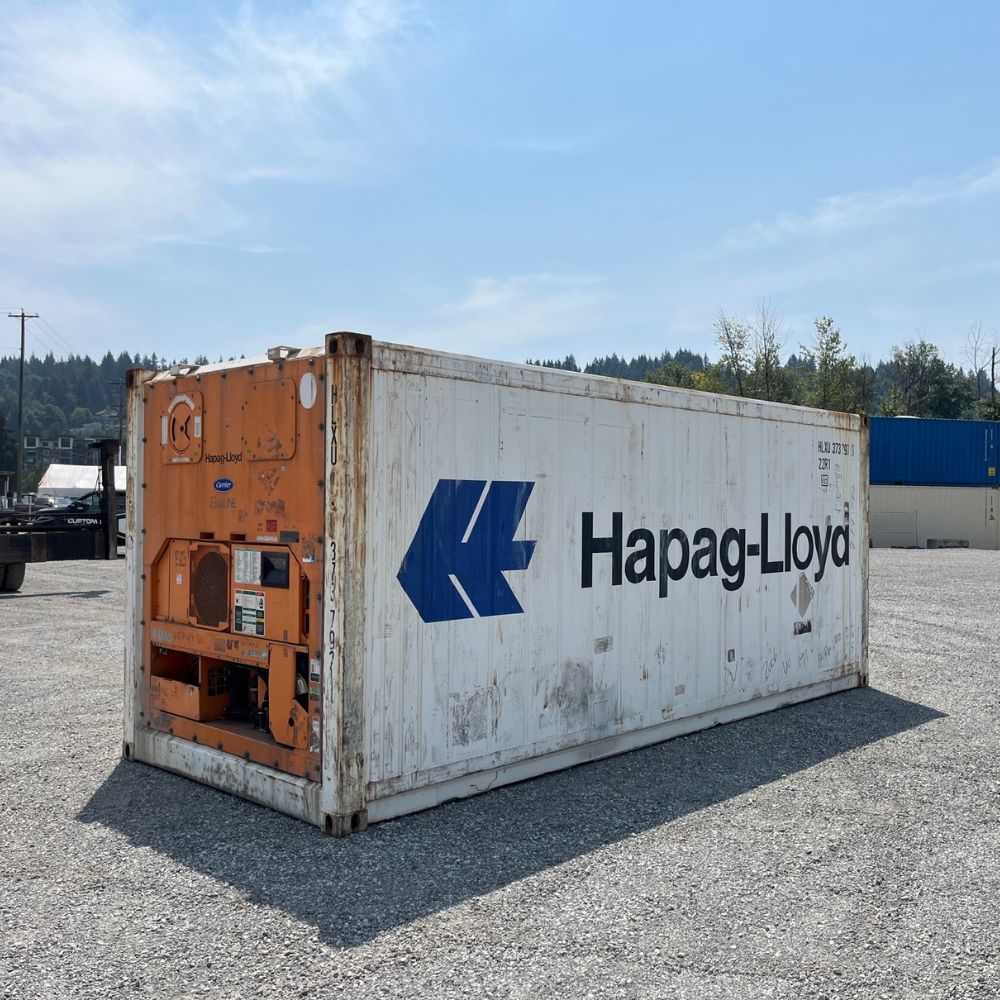 20’ Used Refrigerated Container (Working Reefer) - Custom Cubes