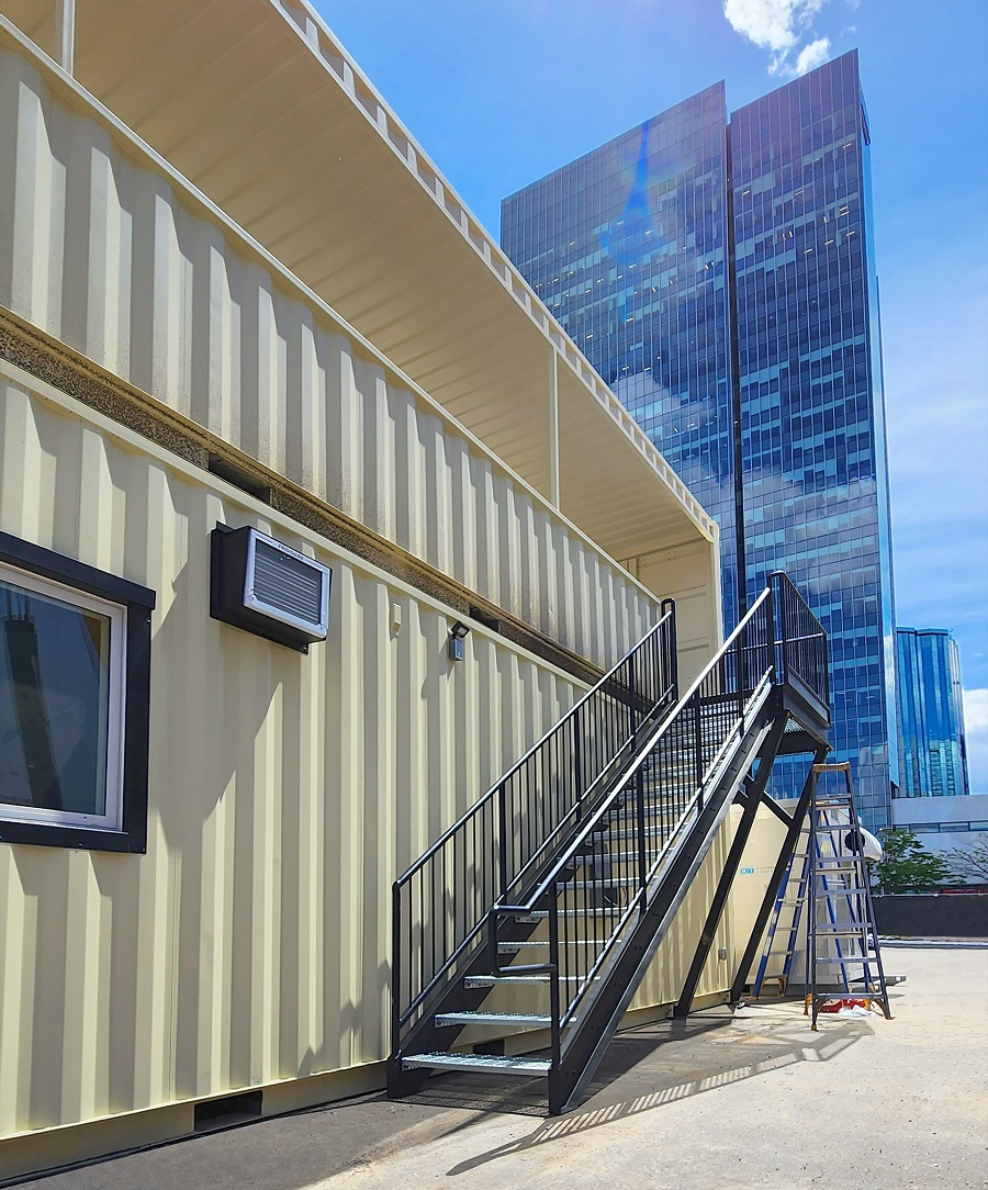 Container Stairs - Custom Cubes