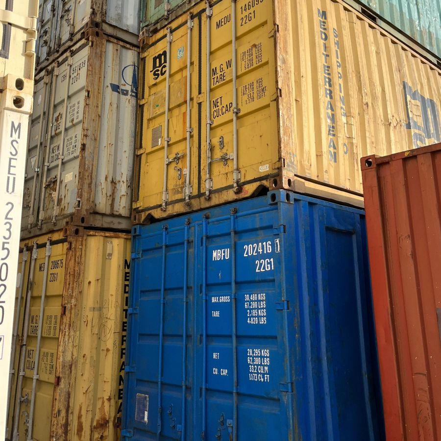 20’ Used Containers With Minor DMG - Custom Cubes