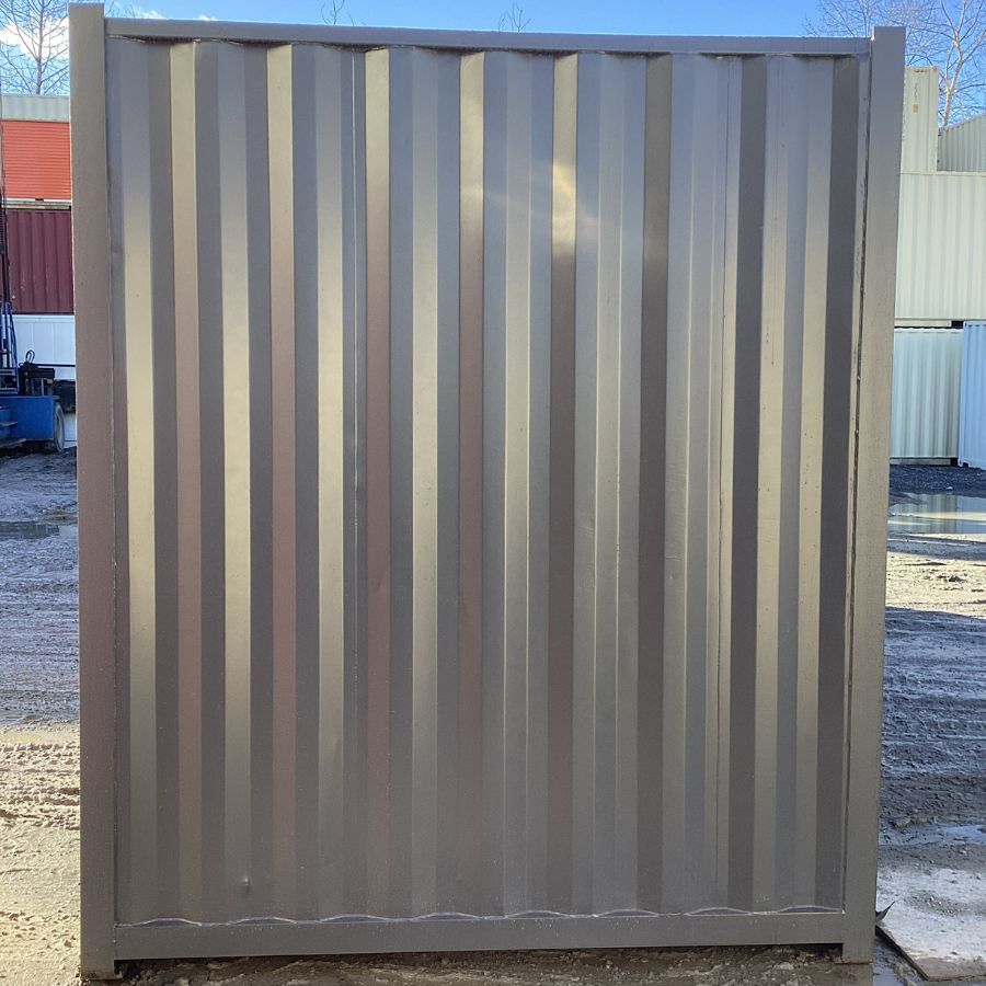 25’HC Used Shipping Container (Painted Slate Grey) - Custom Cubes