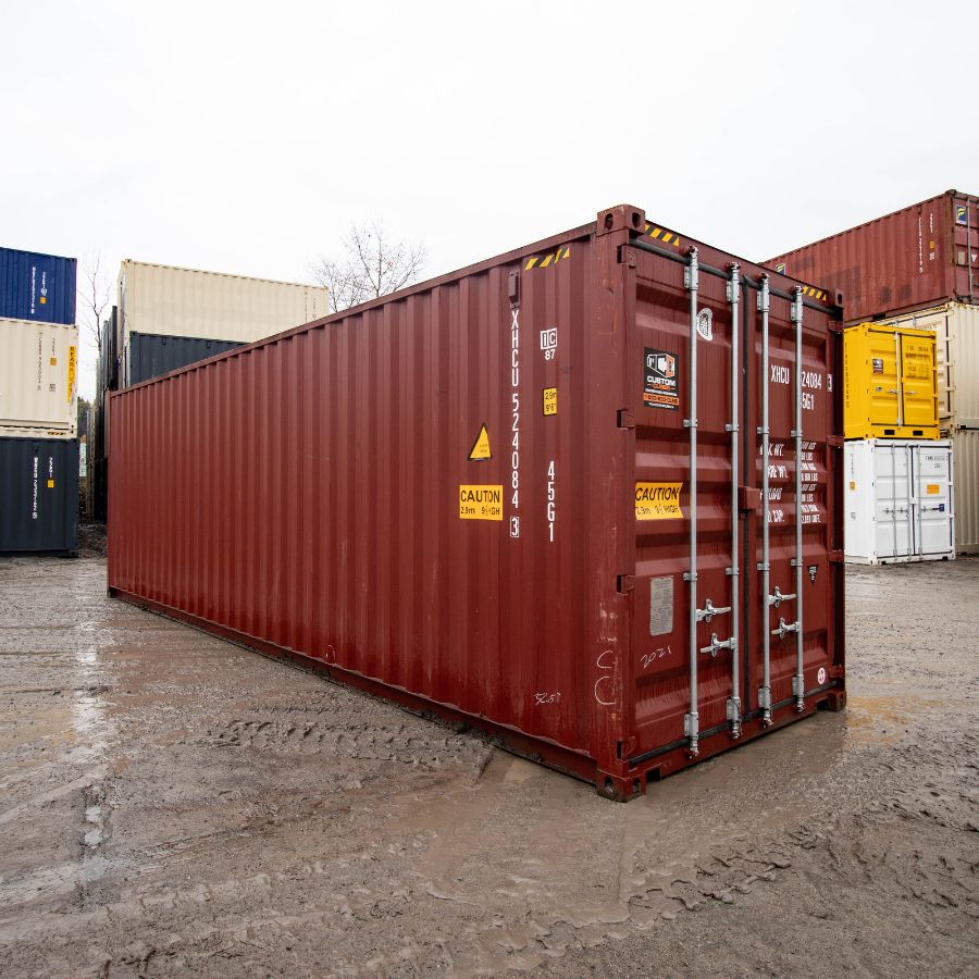 30’HC New Cut-Down Shipping Container - Custom Cubes