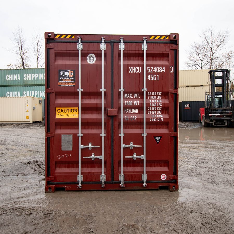 30’HC New Cut-Down Shipping Container - Custom Cubes