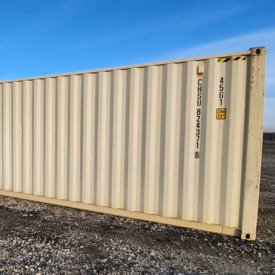 40’HC 3-Trip Shipping Container - Custom Cubes