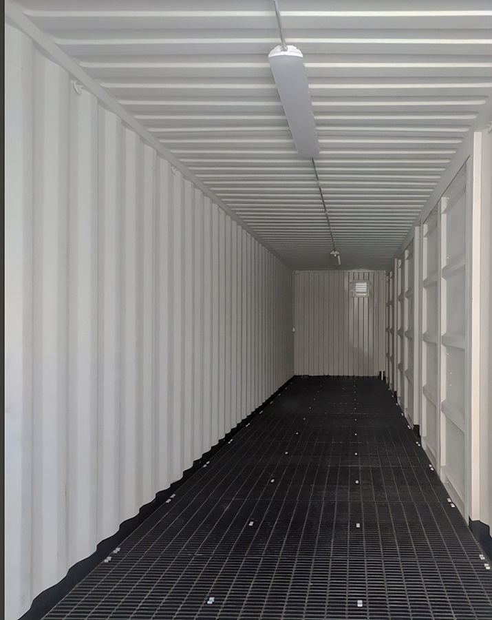 40’HC Chemical Storage w/4 x Side Doors - Custom Cubes