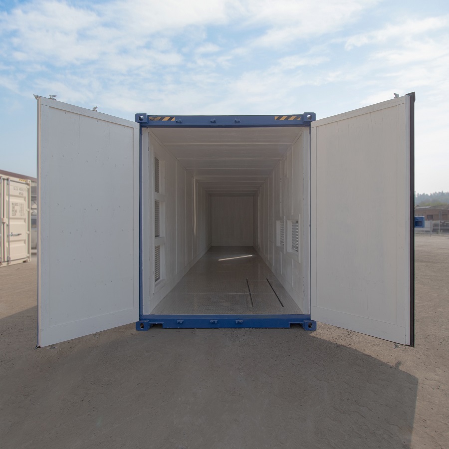 40’ Custom Equipment Housing Unit - Custom Cubes