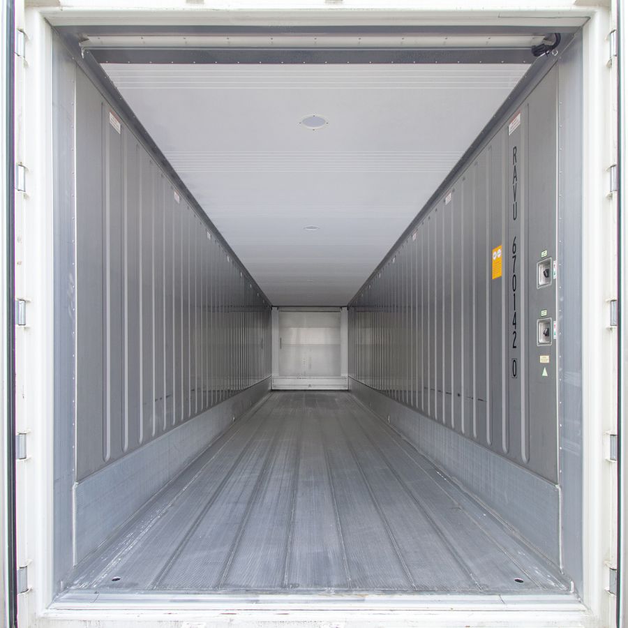 40’HC New Working Reefer Shipping Container - Custom Cubes