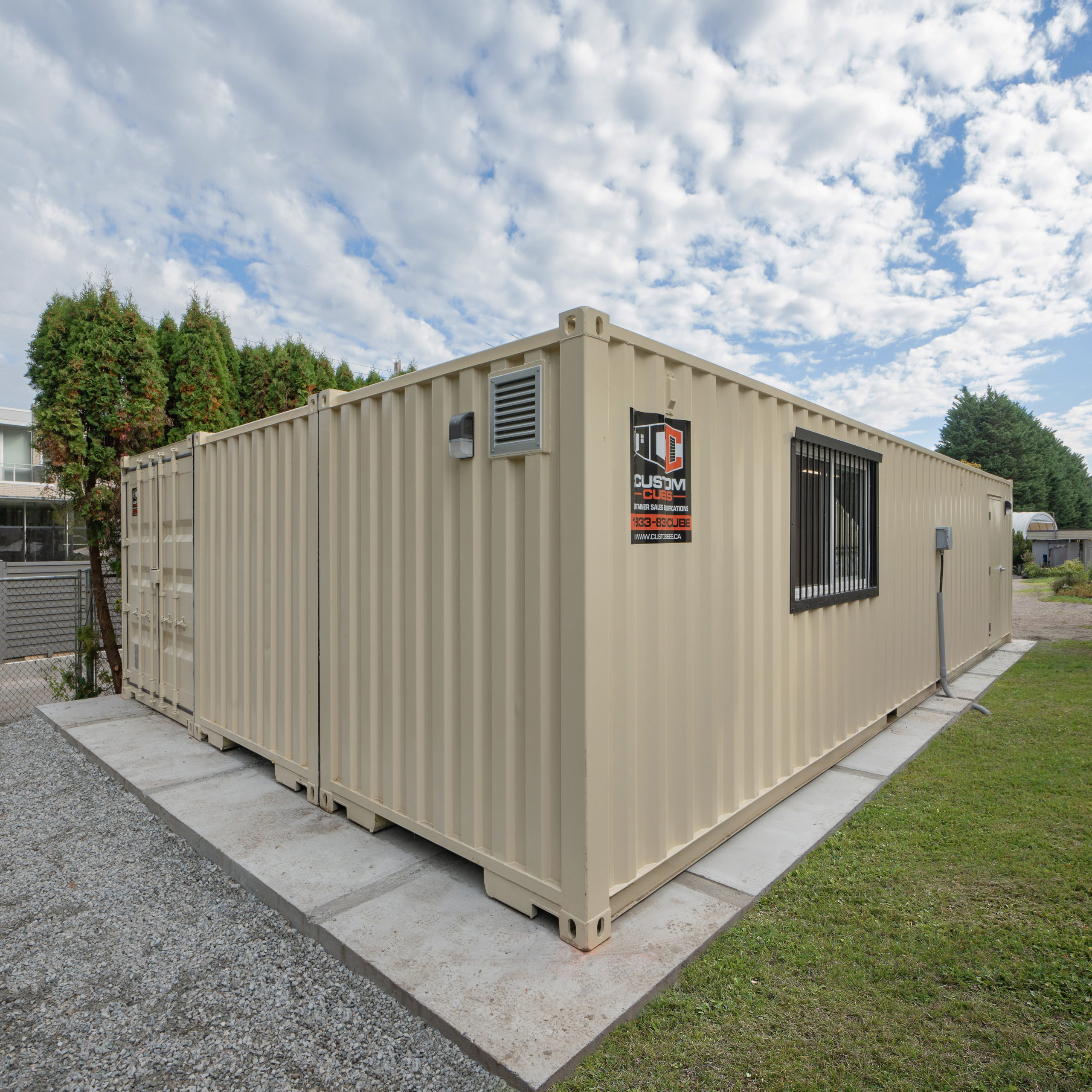 40’ x 24’ Modular Building – For the City of Vancouver - Custom Cubes